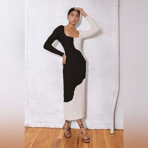 Mara Hoffman “Full Circle” Popcorn Dress - M